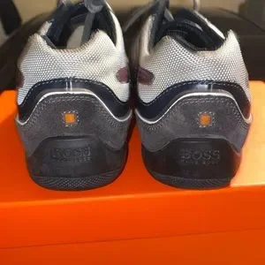 Hugo Boss Quney l style shoes Amazon.com | HUGO Cupsole Leather Low Profile Sneaker Black  main image 4